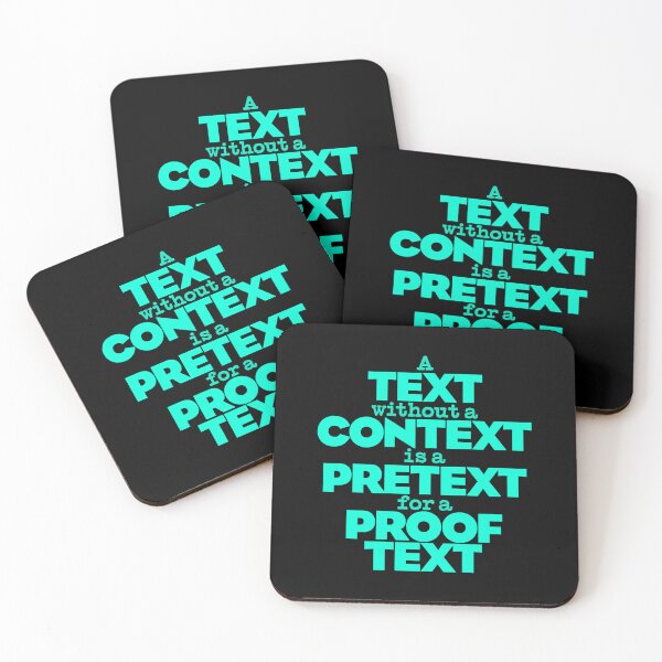 Item preview, A text without a context is a pretext for a proof text #2 v.5 designed and sold by x1brett.