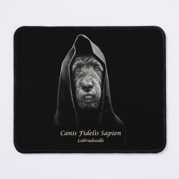 Item preview, Labradoodle in hooded robe designed and sold by Iiswaz.