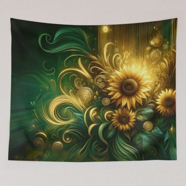 Item preview, "Leaf Your Worries Behind and Prosper" - Inspirational Artwork by LaLi Designs designed and sold by LaLi-Designs.