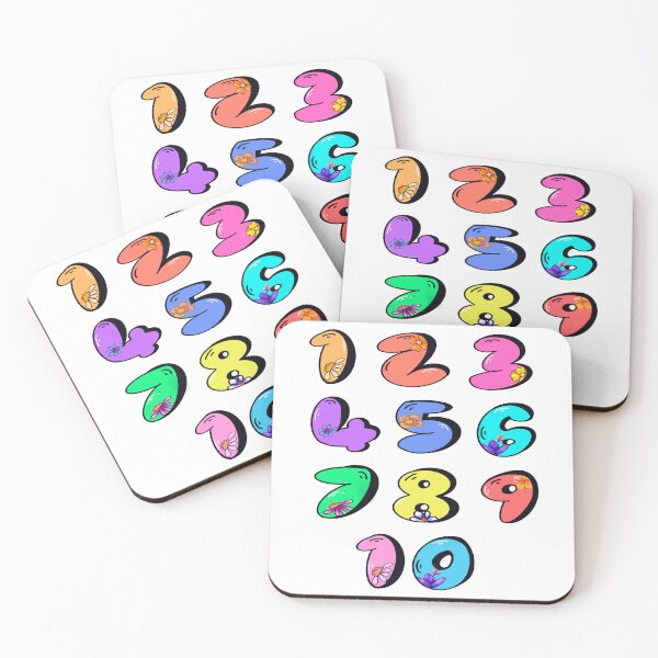 Item preview, Numbers 1 to 10 The top 10 best educational learning gift ideas for kids,women,men teachers. Learning Numerals.  Counting numbers from one to 9 designed and sold by Artonmytee.