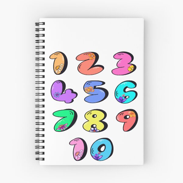 Item preview, Numbers 1 to 10 The top 10 best educational learning gift ideas for kids,women,men teachers. Learning Numerals.  Counting numbers from one to 9 designed and sold by Artonmytee.