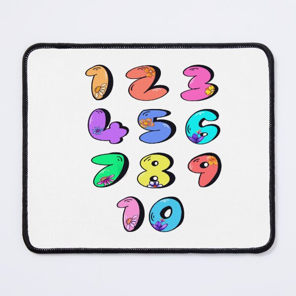 Item preview, Numbers 1 to 10 The top 10 best educational learning gift ideas for kids,women,men teachers. Learning Numerals. Counting numbers from one to 9 designed and sold by Artonmytee.