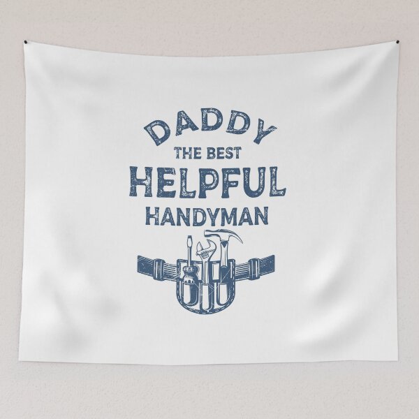 Item preview, Daddy the best handyman Humor Fatherhood  designed and sold by onzpacesdesign.