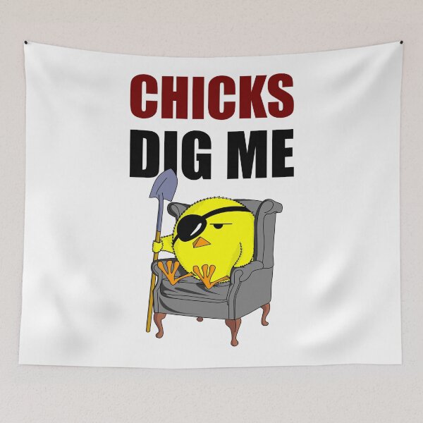 Item preview, Chicks Dig Me designed and sold by Aleksandar Kostjuk.