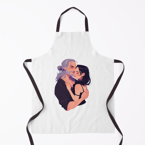 Item preview, The Witch and the Warrior - Valentines Day - Anime Style - Witcher designed and sold by Fenay Designs.