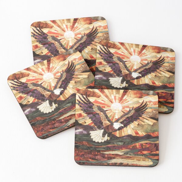 Item preview, Majestic Eagle on Sunset Sky designed and sold by MargaretWiktor.