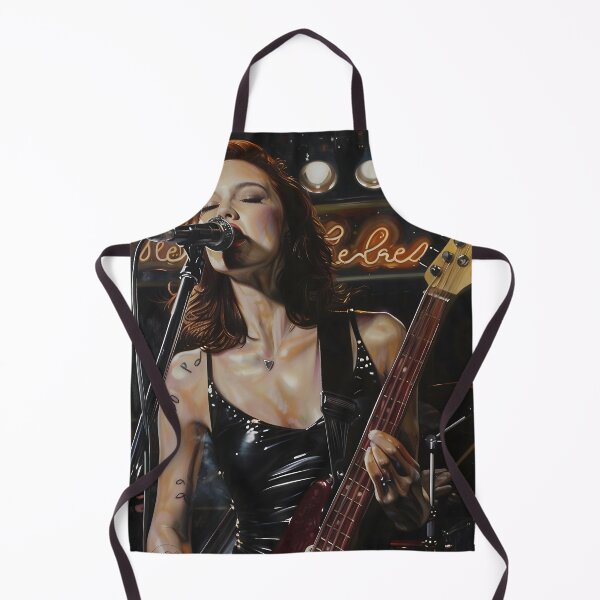 Item preview, Female Rocker Playing a Show designed and sold by dcrc.