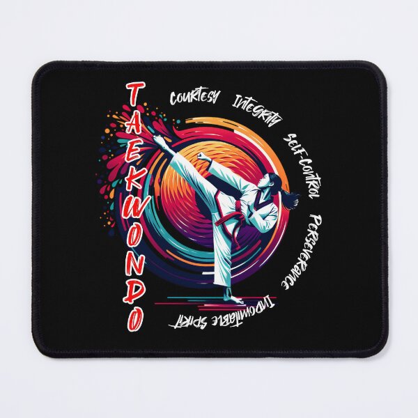 Item preview, Five tenets of Taekwondo designed and sold by Aura Artistic.