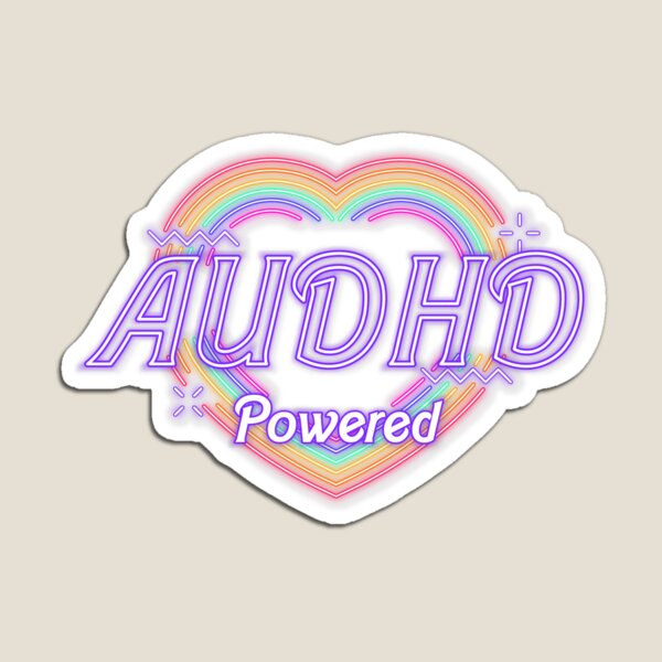 Item preview, Neon AUDHD designed and sold by DeLovrly Designs.