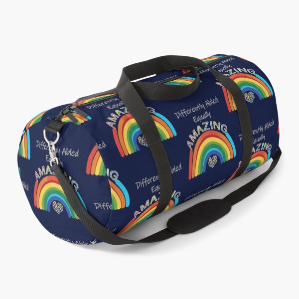 Item preview, Autism Awareness & Support Differently Retro Rainbow Design designed and sold by tamdevo1.