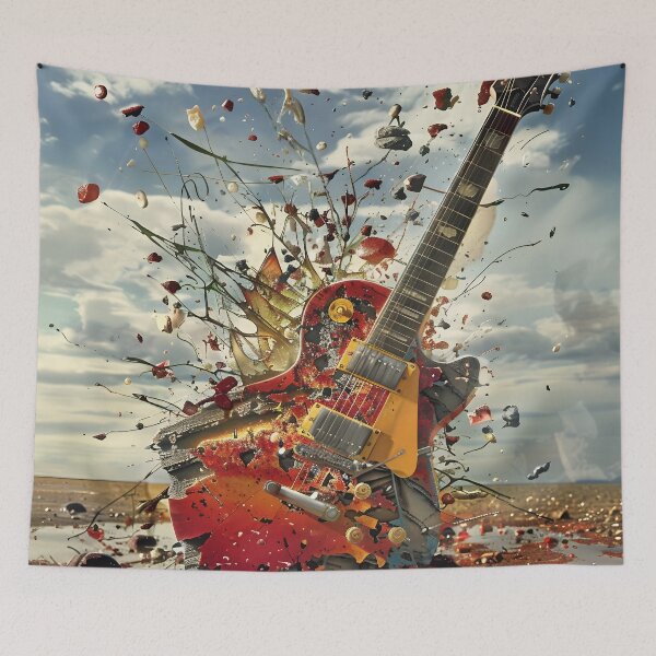 Item preview, Exploding Guitar designed and sold by dcrc.