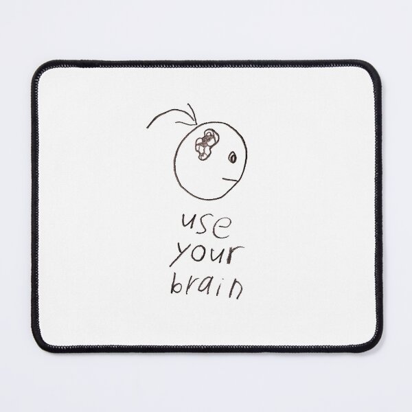 Item preview, USE YOUR BRAIN designed and sold by carrieonstudio.