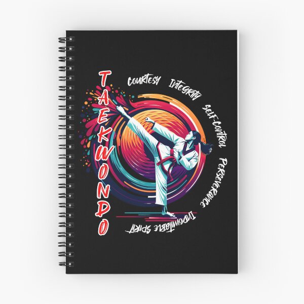 Item preview, Five tenets of Taekwondo designed and sold by Aura Artistic.