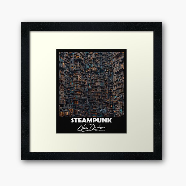 Aperçu de l'œuvre Steampunk 32 créée et vendue par olivier duchossoir.