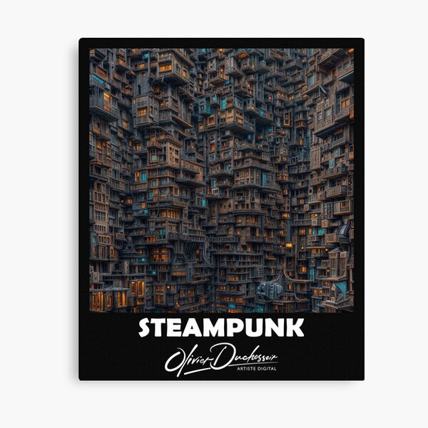 Aperçu de l'œuvre Steampunk 32 créée et vendue par olivier duchossoir.