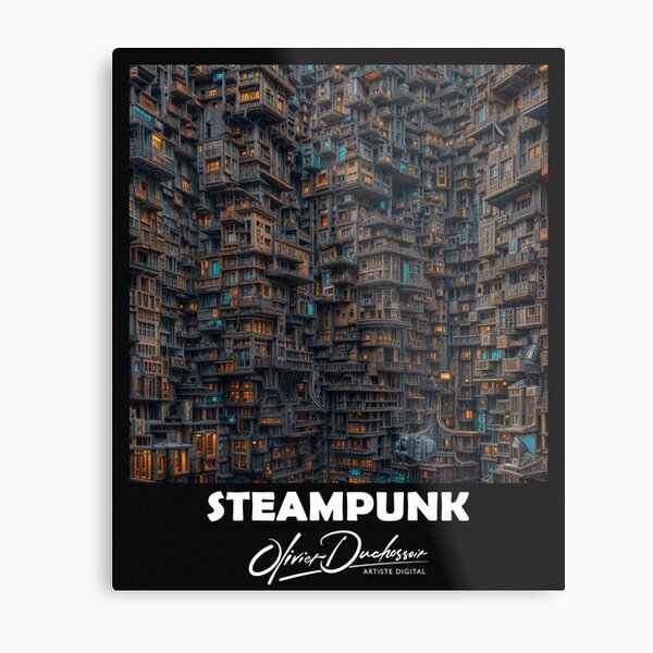 Aperçu de l'œuvre Steampunk 32 créée et vendue par olivier duchossoir.