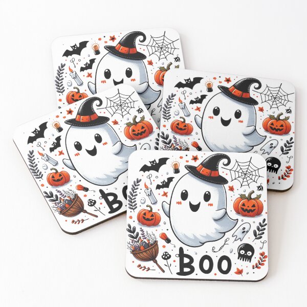 Item preview, Spooky Celebration: Ghostly Greetings designed and sold by SmileRedShop.