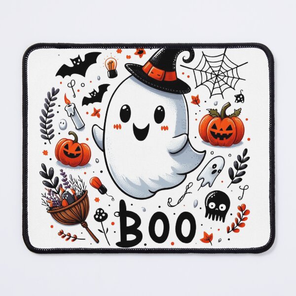 Item preview, Spooky Celebration: Ghostly Greetings designed and sold by SmileRedShop.