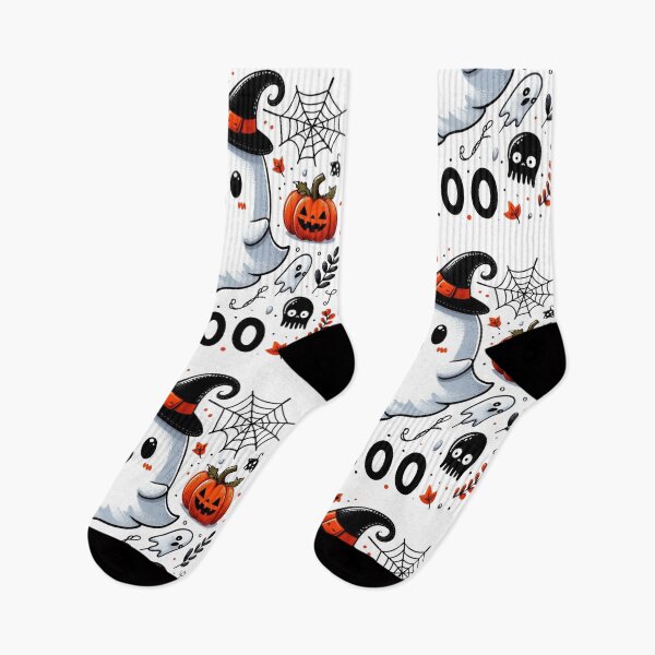 Item preview, Spooky Celebration: Ghostly Greetings designed and sold by SmileRedShop.