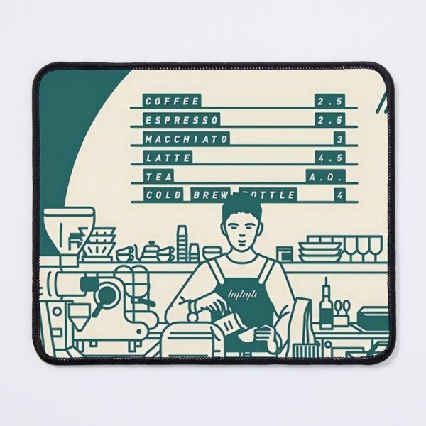 Item preview, coffee, barista, caffeine, espresso, cafe, coffee lover, latte, iced coffee, coffee addict, milk designed and sold by peachcakecanvas.