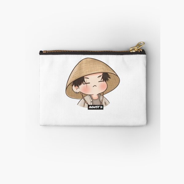 Item preview, BTS AGUST D cute chibi design designed and sold by popkix.