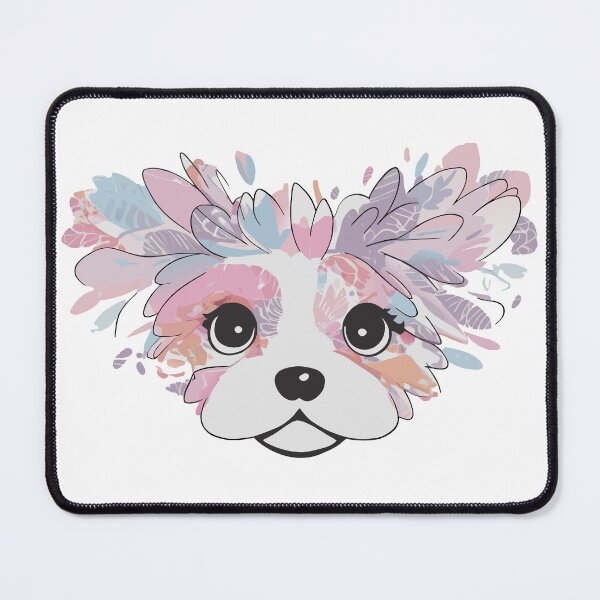 Item preview, dog flower designed and sold by jkrphoto.