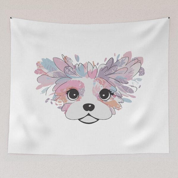 Item preview, dog flower  designed and sold by jkrphoto.
