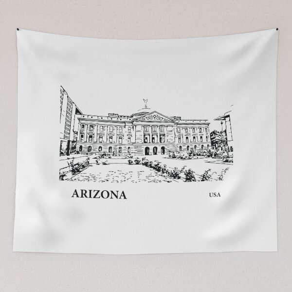 Item preview, Arizona State USA designed and sold by Lakeric Cityscapes.