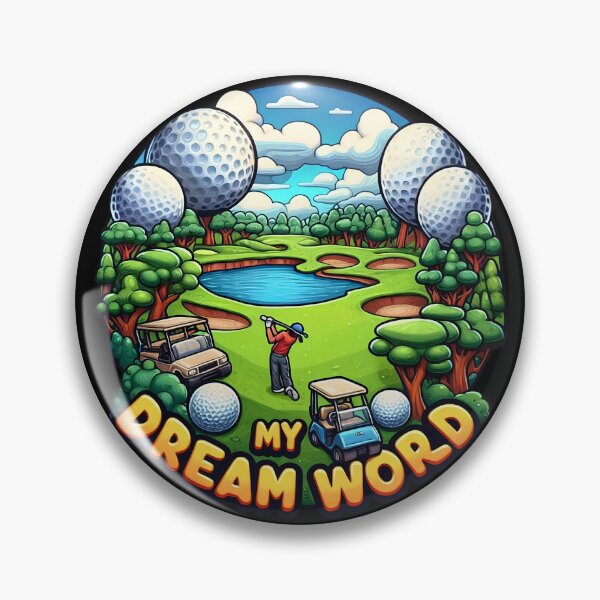 Item preview, Vibrant Golfing Dream Golfer Always Swing and Scores designed and sold by SportsT-Shirts.