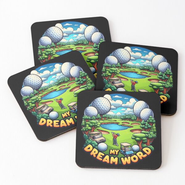 Item preview, Vibrant Golfing Dream Golfer Always Swing and Scores designed and sold by SportsT-Shirts.