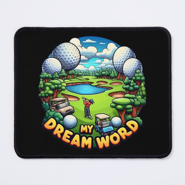 Item preview, Vibrant Golfing Dream Golfer Always Swing and Scores designed and sold by SportsT-Shirts.