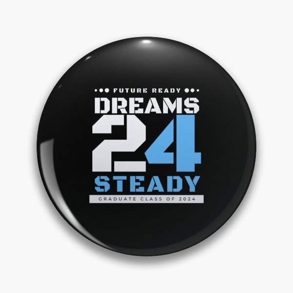 Item preview, Future Ready, Dreams Steady: Graduate Class of 2024 T-Shirt designed and sold by KomixsDesign.