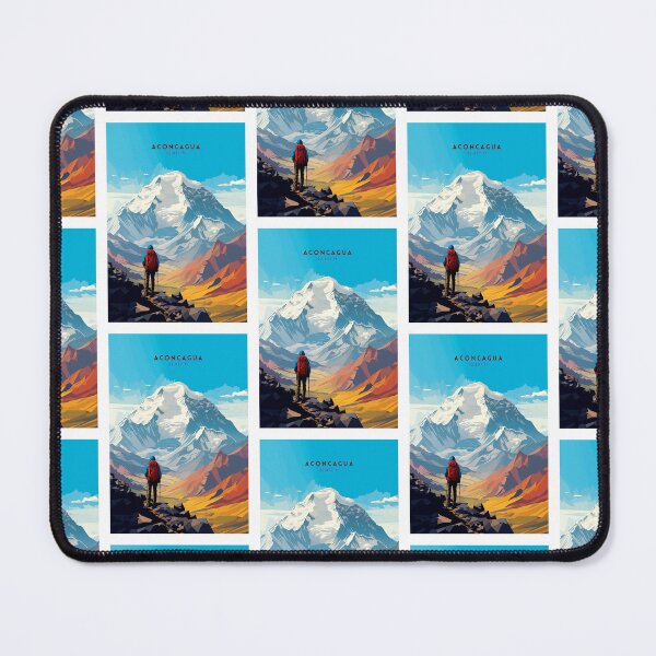 Item preview, Mount Aconcagua Andean Majesty designed and sold by NeuralVibe.