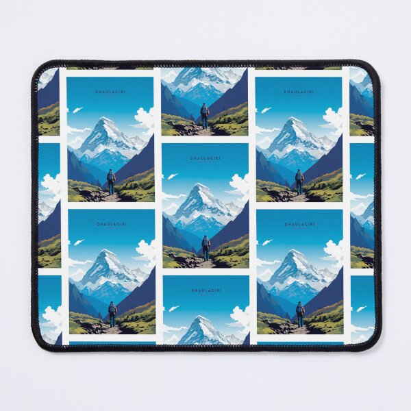 Item preview, Mount Dhaulagiri The White Mountain designed and sold by NeuralVibe.