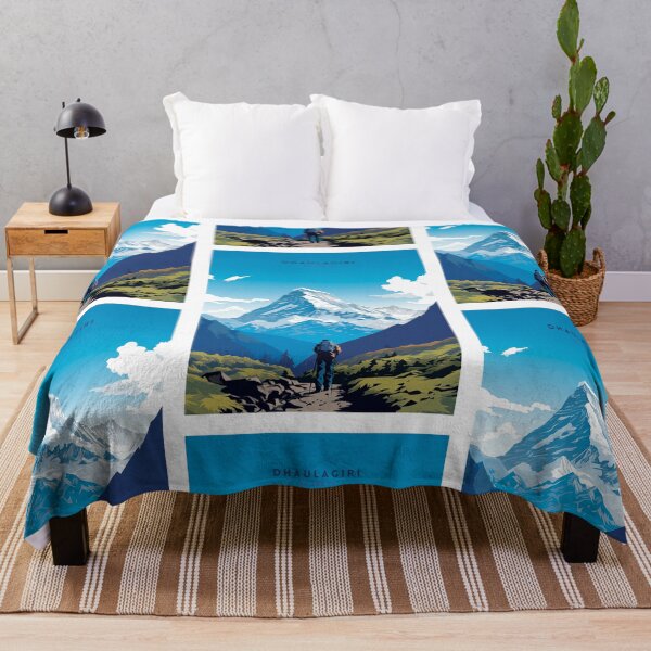 Item preview, Mount Dhaulagiri The White Mountain designed and sold by NeuralVibe.