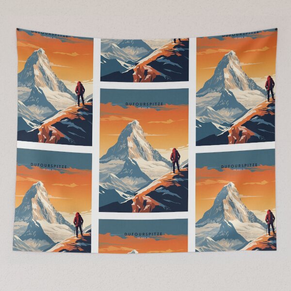 Item preview, Mount Dufourspitze Swiss Summit designed and sold by NeuralVibe.