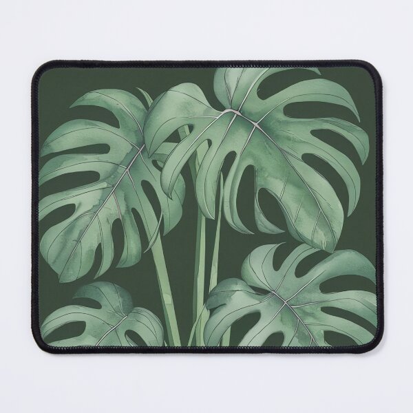 Artikelvorschau, Tropische Monstera-Pflanze, botanische Illustration entworfen und verkauft von WILDEVIOLET.