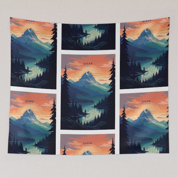 Item preview, Mount Eiger Alpine Challenge designed and sold by NeuralVibe.