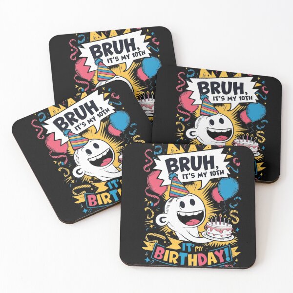 Item preview,  BRUH IT'S MY 10TH BIRTHDAY designed and sold by MABROTH.