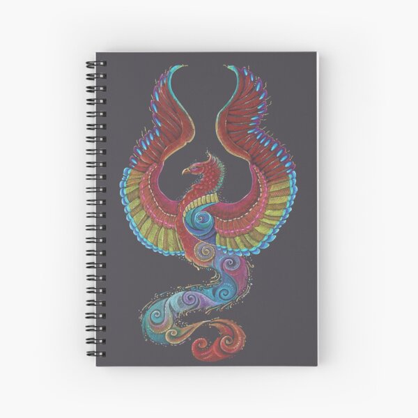 Phoenix Totem Spiral Notebook