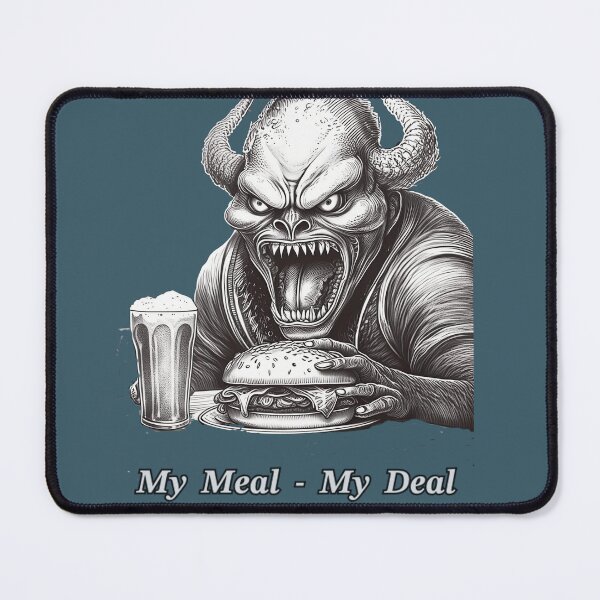 Item preview, DemonVsBurger designed and sold by blackquack.