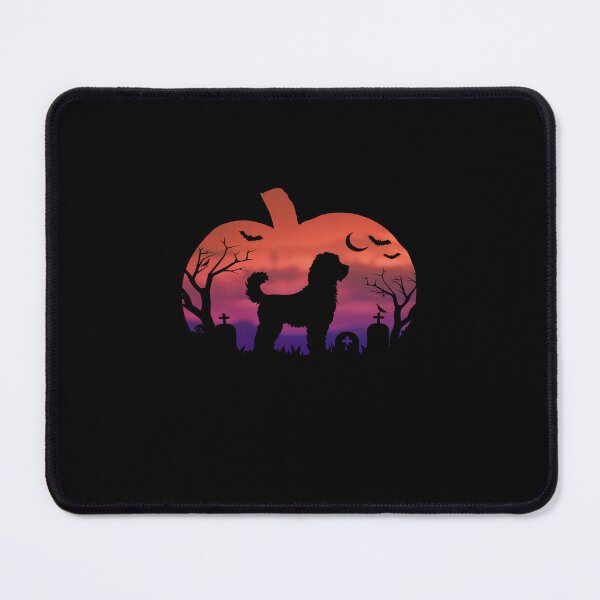 Item preview, Groodle Goldendoodle Pumpkin Happy Halloween Cute Gift designed and sold by Guarddogdrive.