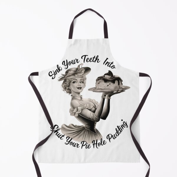 Item preview, Shut your Pie hole, FunnyFits70, Funny, Humor, Pudding, Dessert, treat, sweet, delicious designed and sold by FunnyFits70.