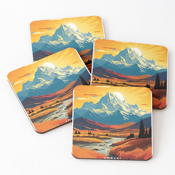 Item preview, Mount Aoraki Alpine Majesty designed and sold by NeuralVibe.