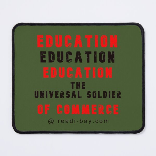 Item preview, Education - The Universal Soldier Of Commerce designed and sold by AlienAlmanac.