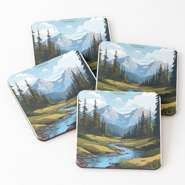 Item preview, Banff National Park Alpine Majesty designed and sold by NeuralVibe.