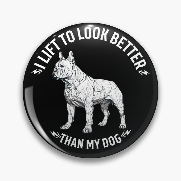 Item preview, Minimalistic Dog Dad Gym Rat | Dog Dad | Gym Lover | I Lift to Look Better Than My Dog designed and sold by runeroge13.