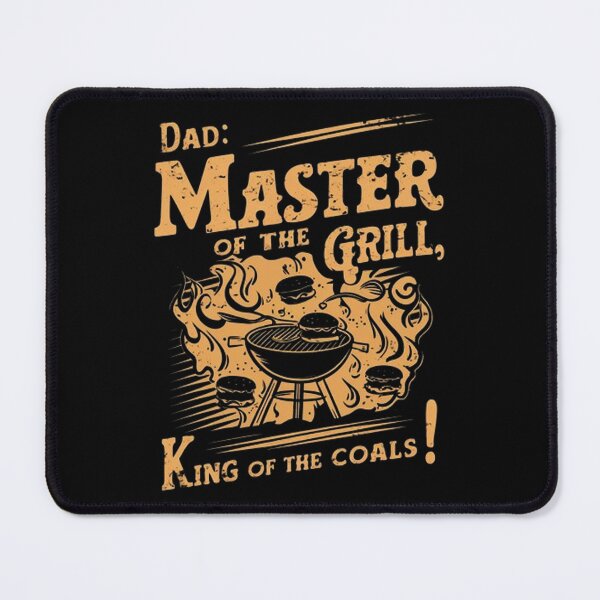 Item preview, Dad grill man (king of the coals) designed and sold by halazidan.