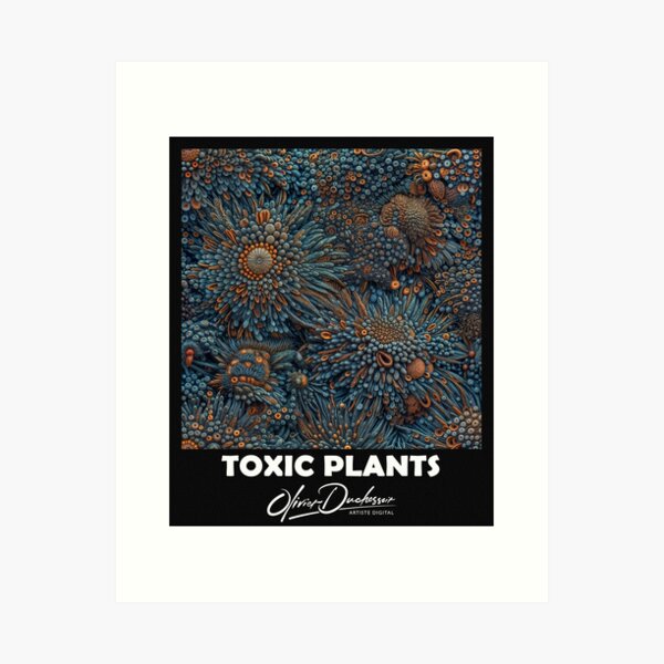 Aperçu de l'œuvre Toxic plant 71 créée et vendue par olivier duchossoir.
