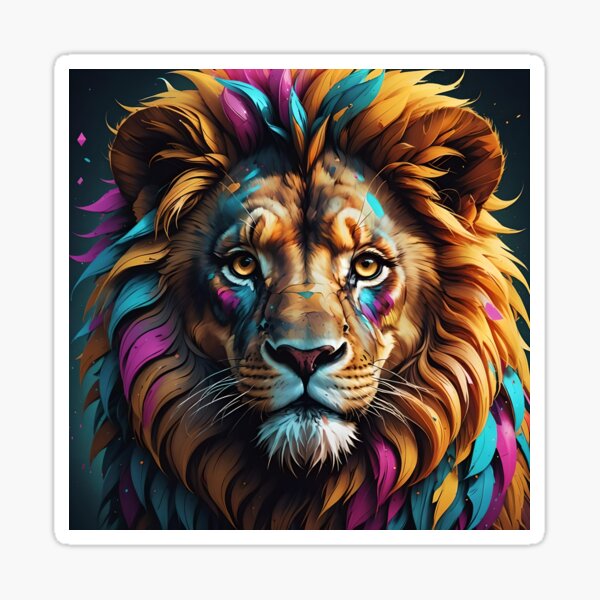 Item preview, Neon Lion designed and sold by PolincTees.